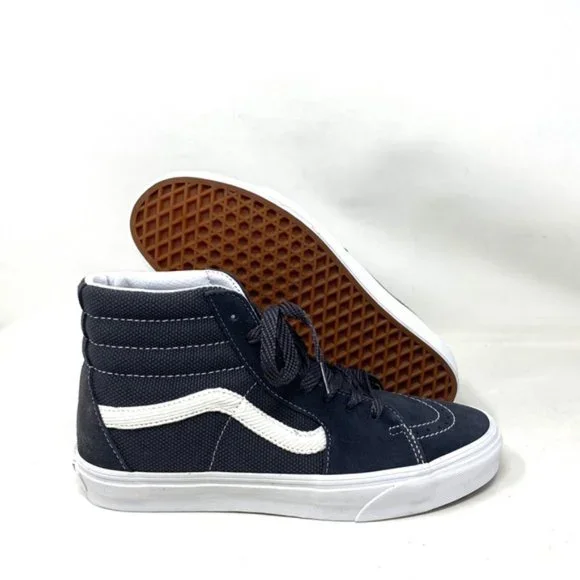 VANS Sk8-Hi Textured Asphalt Skate Shoes Women Sneakers Suede Canvas VN0005U91O7 - Picture 7 of 9